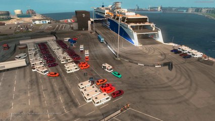 Euro Truck Simulator 2 - Convoi Camp with the King du 30 Juin 2018 (Partie 1)