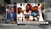 Stephen A.: ‘No question’ Manu Ginobili is a Hall of Famer | First Take | ESPN