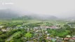 Drone footage shows severe flooding in Hawaiian county