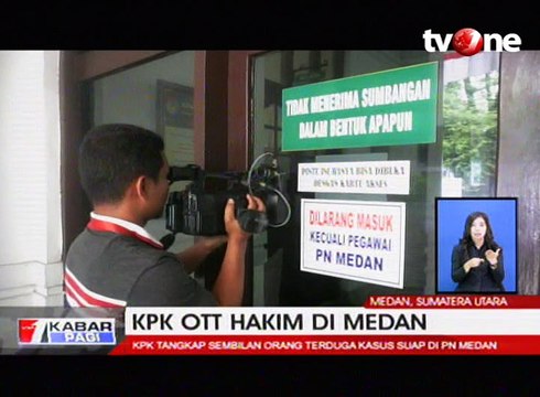 OTT di Pengadilan Negeri Medan, Total 9 Orang Terjaring KPK