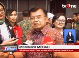 Tanggapan Jusuf Kalla Terkait Wasit dan Wisma Atlet AG 2018