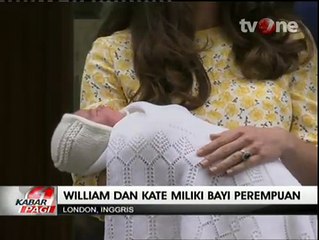 Kate Middleton Melahirkan Bayi Perempuan