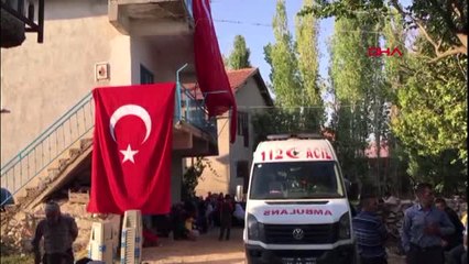 Konya'ya Şehit Ateşi Düştü