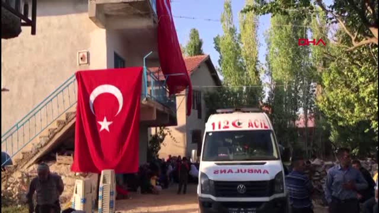 Konya'ya Şehit Ateşi Düştü