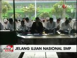 Jelang UN, Ratusan Siswa SMP di Subang Gelar Doa Bersama