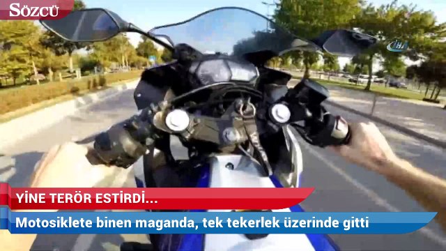 Ehliyetine el konuldu yine de rahat durmadı