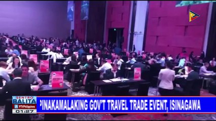 Pinakamalaking gov't travel trade event, isinagawa