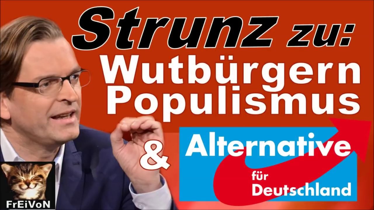 Chance AfD * Claus Strunz zu: Perversion der Demokratie * Populismus ist Viagra * Wutbürger HD