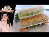Lemon Cucumber Cheese Sandwiches Recipe by Chef Samina Jalil 13th February 2018
