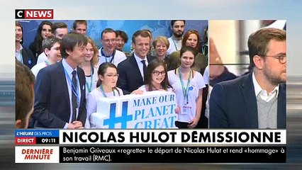 Télécharger la video: Pascal Praud s'agace contre Nicolas Hulot et sa décision de quitter le gouvernement - Regardez