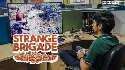 Strange Brigade benchmark on AMD RX 580 GPU