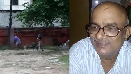 खुलेआम जानवर की हो रही कुर्बानी का वीडियो वायरल