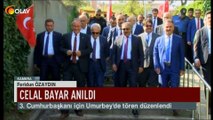 Celal Bayar anıldı