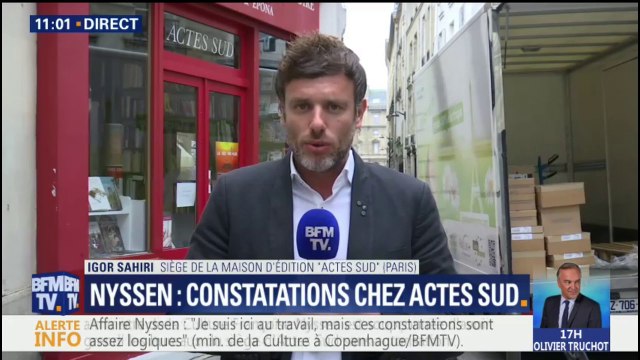 Affaire Nyssen : opération de police en cours chez Actes Sud pour des constatations
