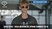 Jim Chapman BOSS Menswear Spring Summer 2018 Interviewing Guests | FashionTV | FTV