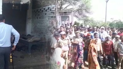 वाराणसी: IED ब्लास्ट में पिता पुत्र की हत्या, फॉरेंसिक टीम को मिले अहम सुराग