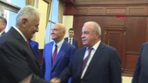 TBMM Başkanı Yıldırım, Milli Meclis Başkanı Oktay Asadov ile Görüştü