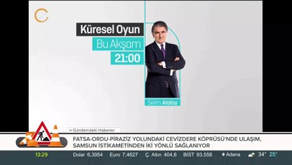 Küresel Oyun bu akşam 21:00'de