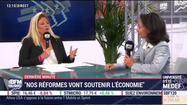 Université d'été du Medef: Comment expliquer le ralentissement de la croissance française ? - 29/08