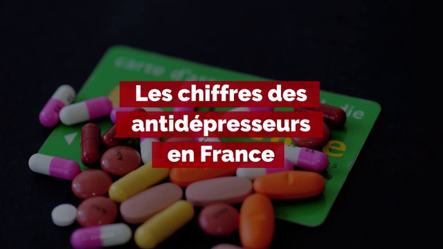 Les chiffres des antidépresseurs en France