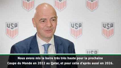 Coupe du Monde - Infantino : "Difficile de faire mieux"