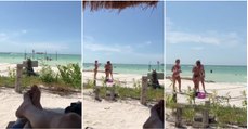 Homem faz zoom na praia durante gravação e acaba por filmar os seus últimos segundos de vida