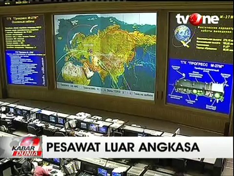 Rusia Gagal Kendalikan Pesawat Kargo Luar Angkasa