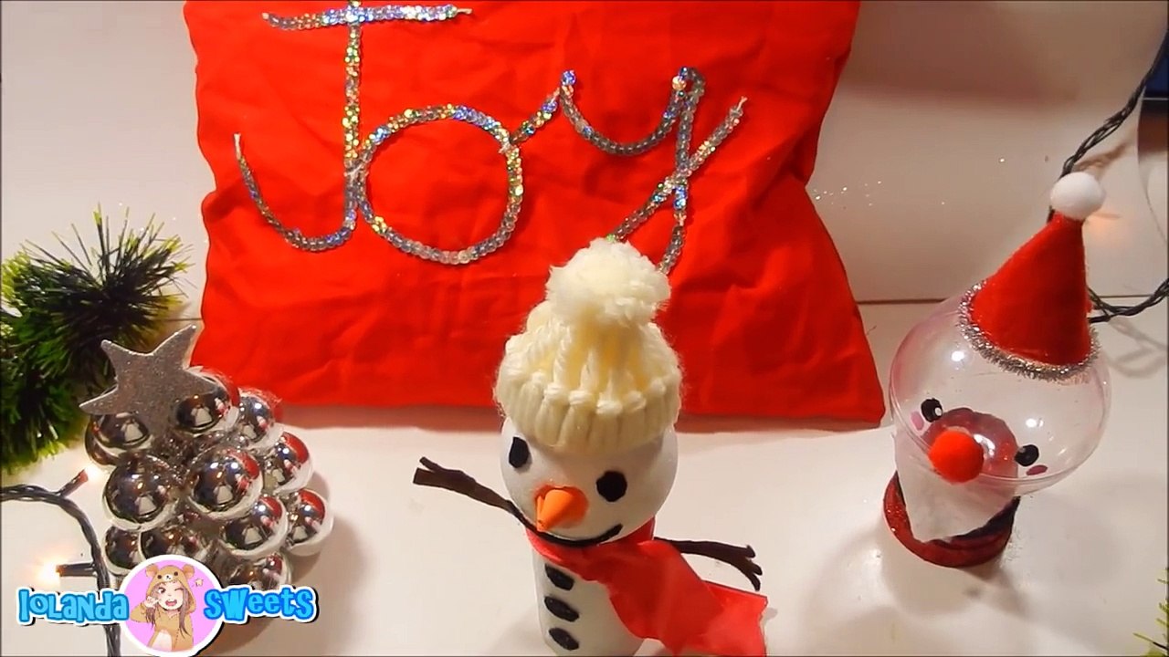 4 DECORAZIONI PER NATALE Fatte in casa (DIY NATALE ROOM DECOR)    Iolanda Sweets