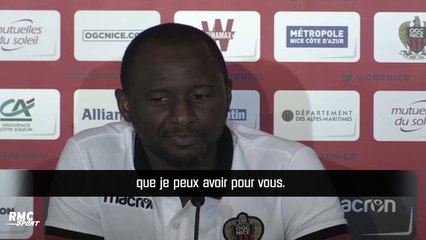 Nice : "Vous êtes culotté", Vieira surpris par une question en conf'