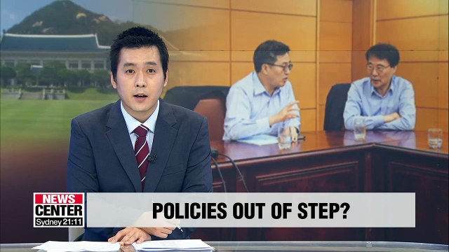 Amid rumors of discord, Korea's top two economic policymakers hold second regular meeting