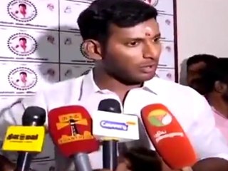 புதிய இயக்கம் தொடங்கிய கையோடு கொந்தளித்த விஷால்!