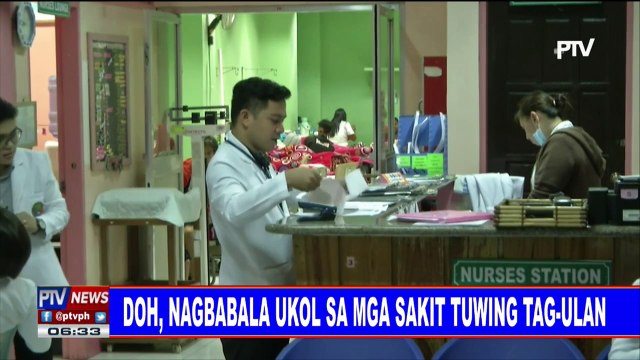 DOH, nagbabala ukol sa mga sakit tuwing tag-ulan