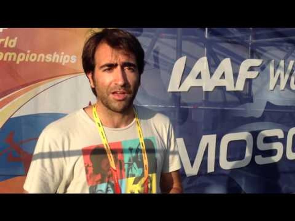 Miguel Ángel López, bronce en los 20km marcha - Moscú 2013