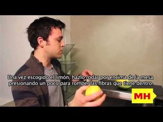 Aprovecha el zumo de limón