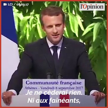 Du «costard» au «gaulois réfractaires», retour sur certaines expressions douteuses de Macron
