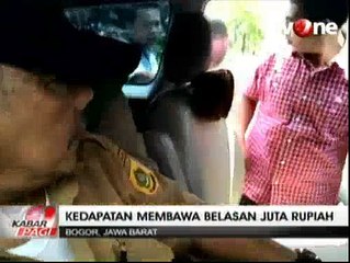 Petugas Tangkap Basah 2 PNS Bogor Pemeras Kontraktor
