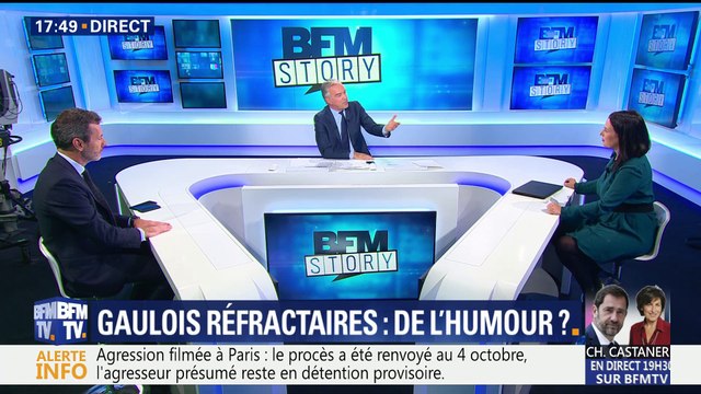 Gaulois réfractaires: de l'humour ?