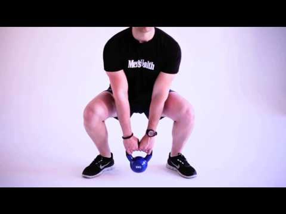 Sentadilla con kettlebell