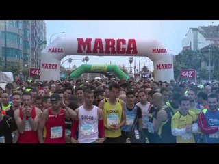 Скачать видео: Vídeo resumen de la Sanitas Marca Running Series Valencia 2014