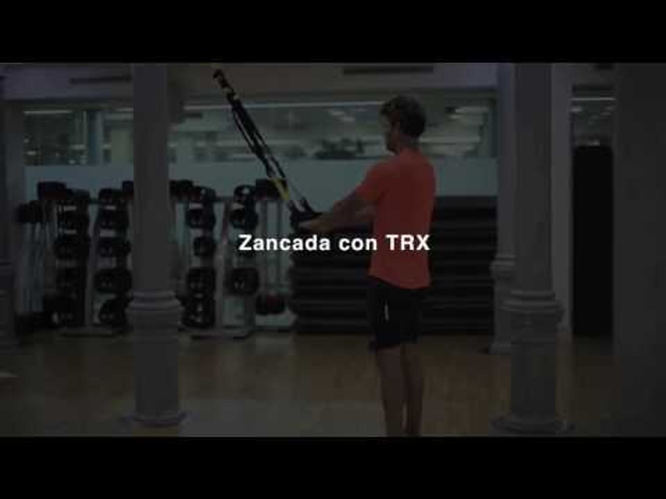 Zancadas con TRX