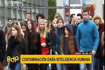 China: estudio revela que contaminación provoca daños a la inteligencia humana