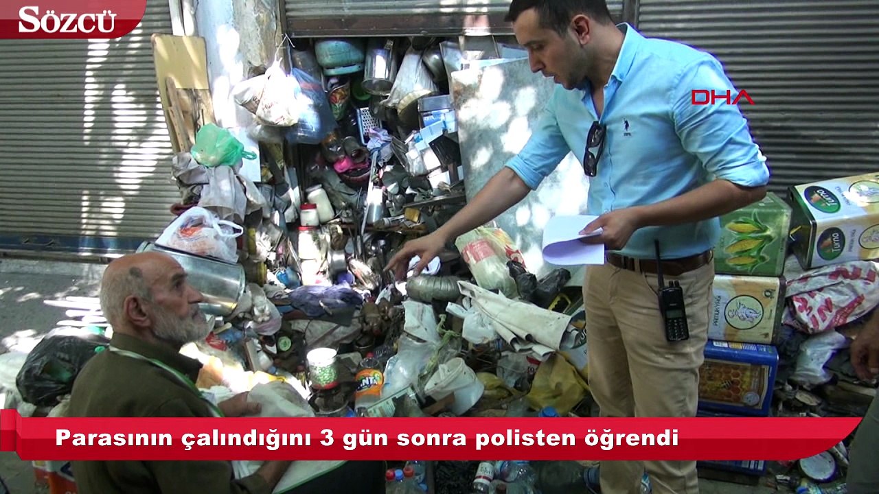Parasının çalındığını 3 gün sonra polisten öğrendi