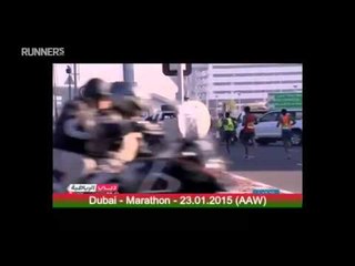 Recortadores en el Maratón de Dubai