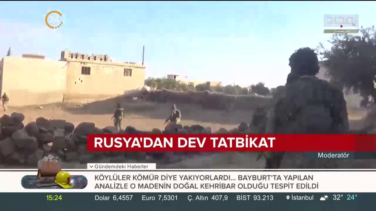 Rusya'dan dev tatbikat