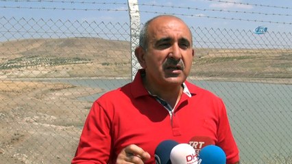 Kilis'te baraj kurudu, su sıkıntısı başladı