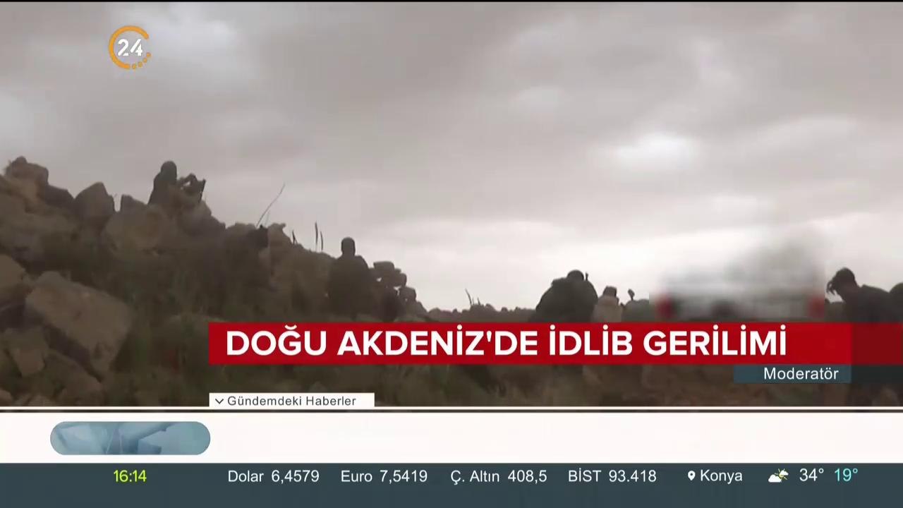 Doğu Akdeniz'de İdlib gerilimi