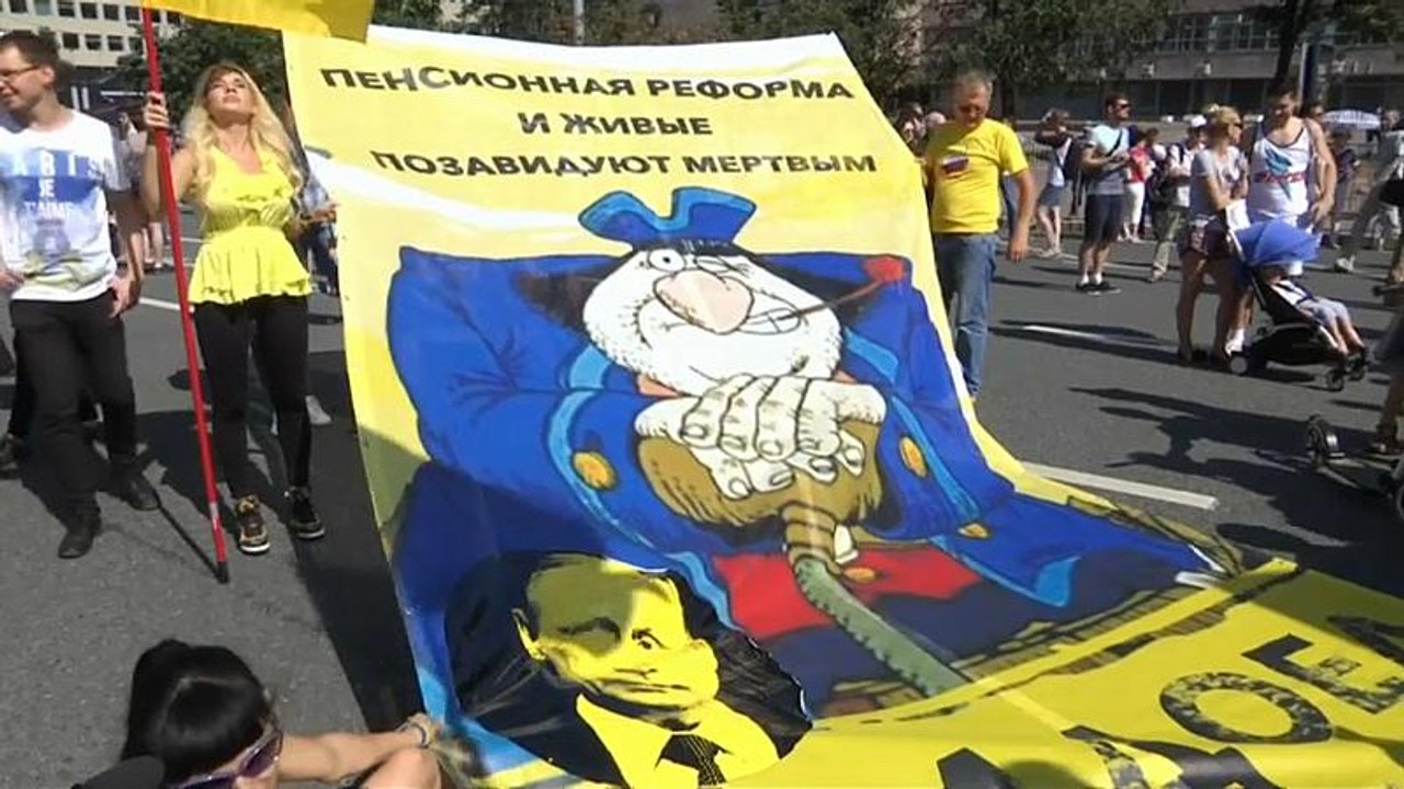 Nach Protesten: Putin rudert bei Rentenreform zurück