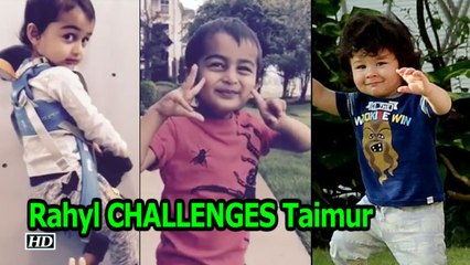 Riteish Deshmukh’s son Rahyl's CHALLENGE to Taimur