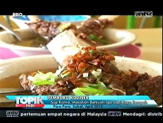 Menikmati Kelezatan Sop Konro