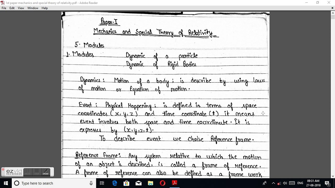 B.Sc mechanics Part 1